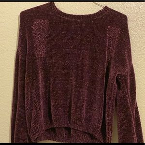 Dark purple sweatshirt